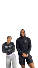 Load image into Gallery viewer, New Human Women’s Lightweight Cropped Hooded Sweatshirt