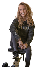 Load image into Gallery viewer, New Human Women’s Lightweight Cropped Hooded Sweatshirt