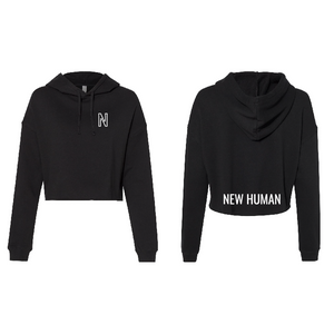 New Human 2.0 Cropped Hooded Sweatshirt
